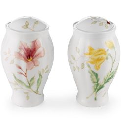 Alternative view of Lenox Premium Butterfly Meadow Salt & Pepper Shaker Set