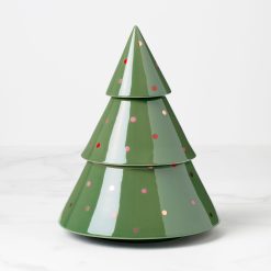 Lenox Premium Figural Evergreen Treat Jar