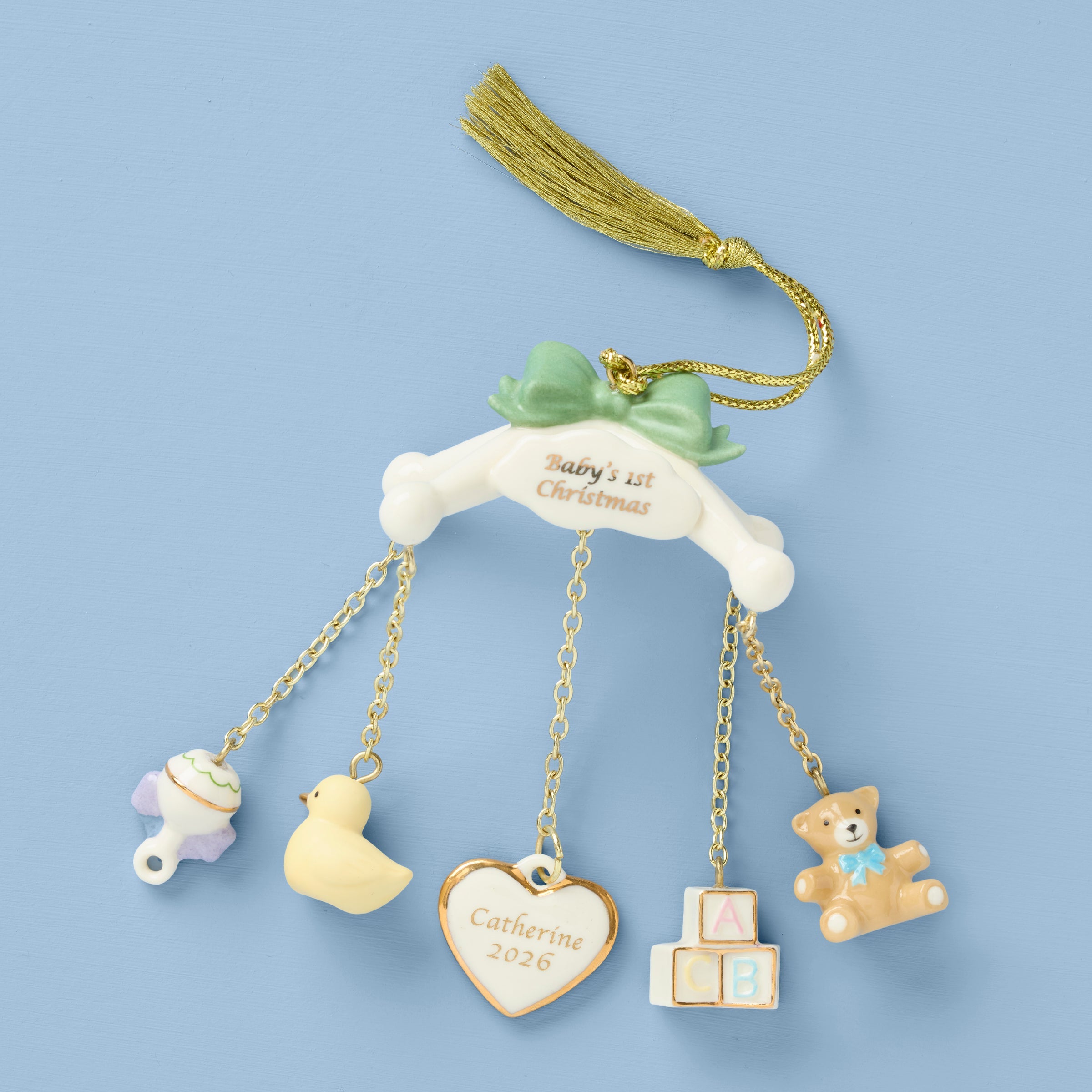 Lenox Premium Personalized Baby Mobile Ornament