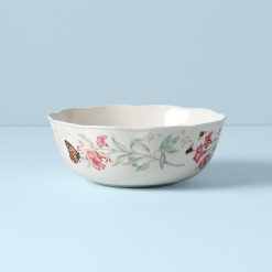 Alternative view of Lenox Premium Butterfly Meadow Large Serving Bowl