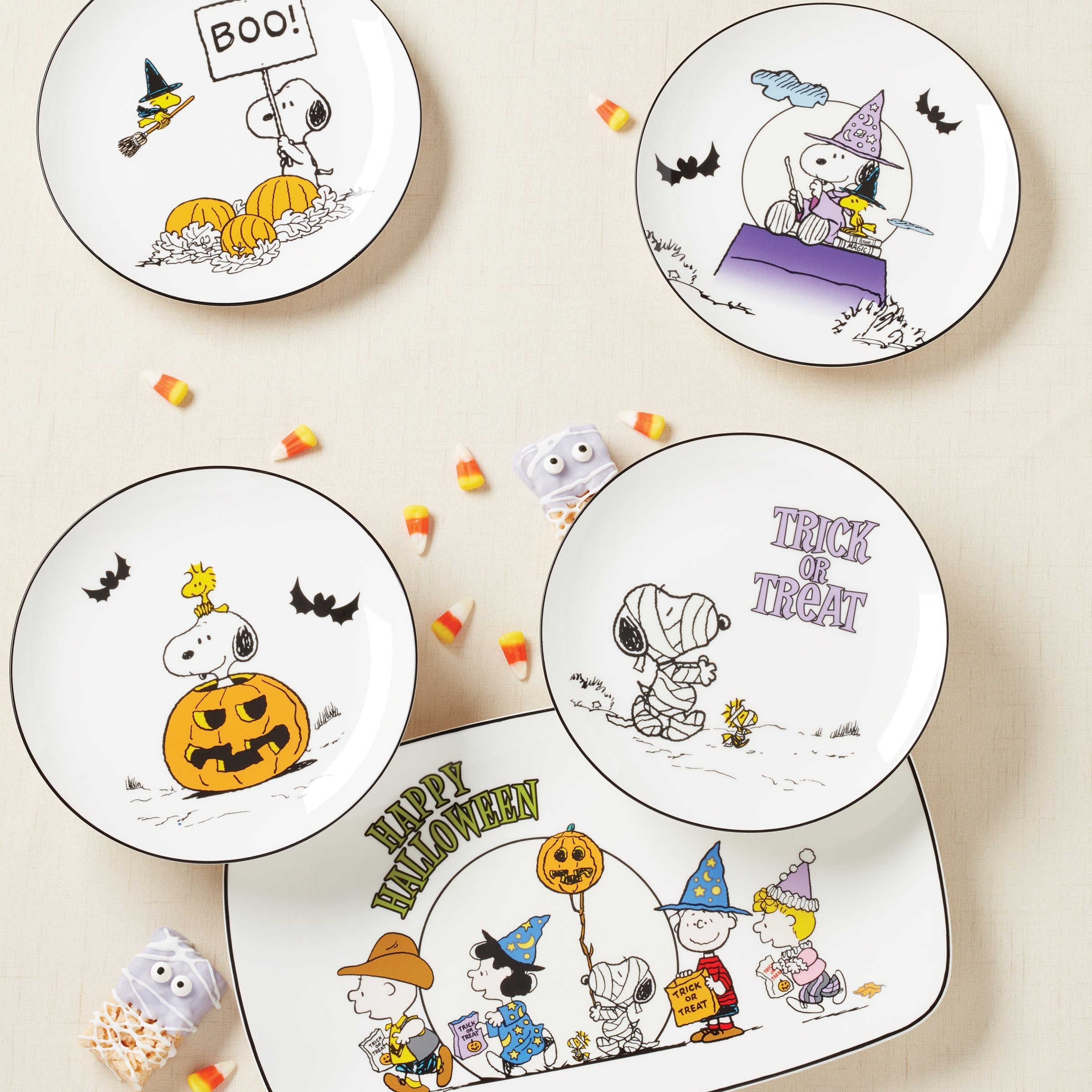Lenox Premium The Great Pumpkin Accent Plates, Set of 4 - Image 3