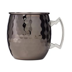 Lenox Premium Black Nickel Faceted Moscow Mule Mug