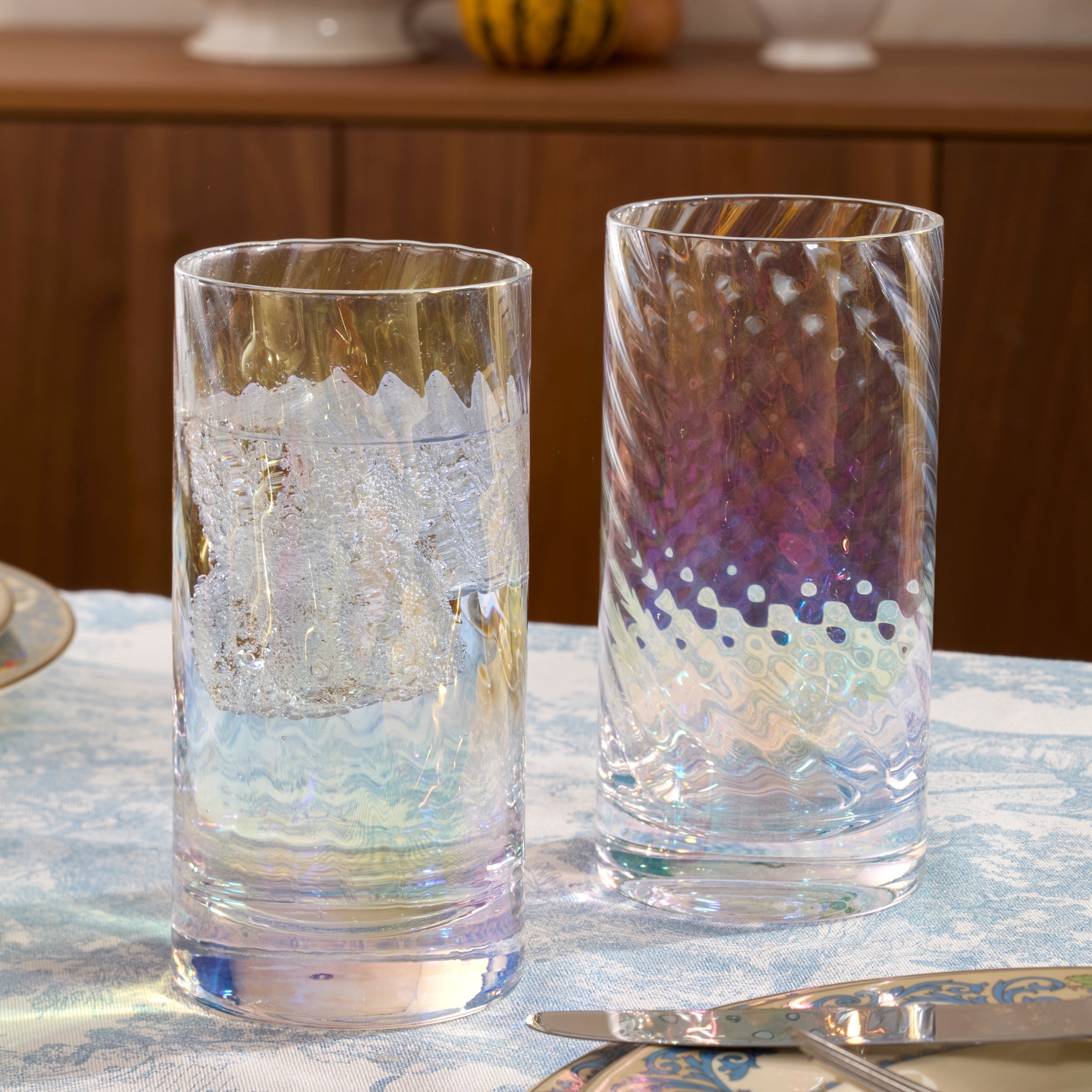 Lenox Premium Tuscany Classics Iridescent Highball Glasses, Set of 4 - Image 3
