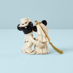 Alternative view of Lenox Premium Minnie's Dream Wedding Ornament