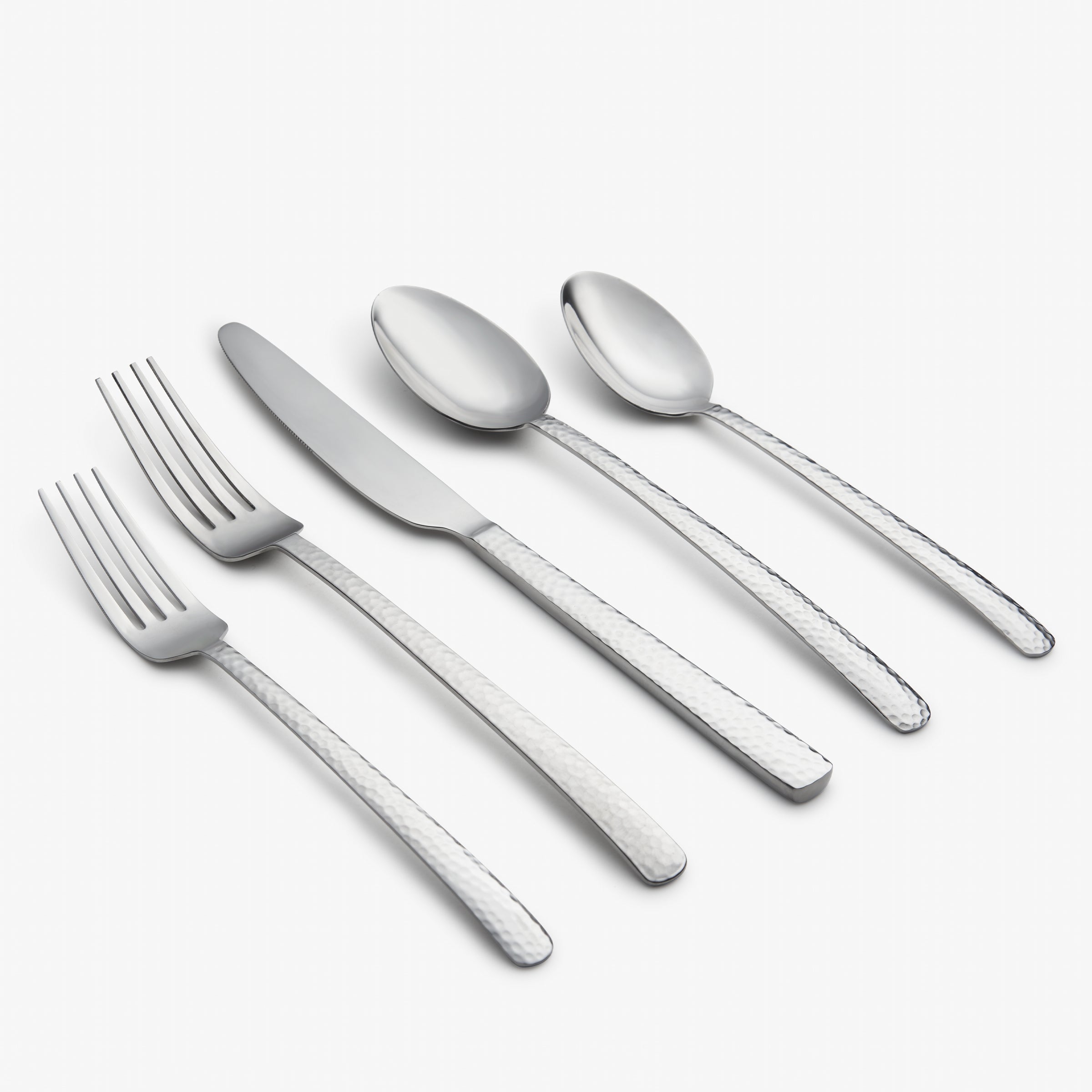 Lenox Premium Henrietta Hammered 20-Piece Flatware Set