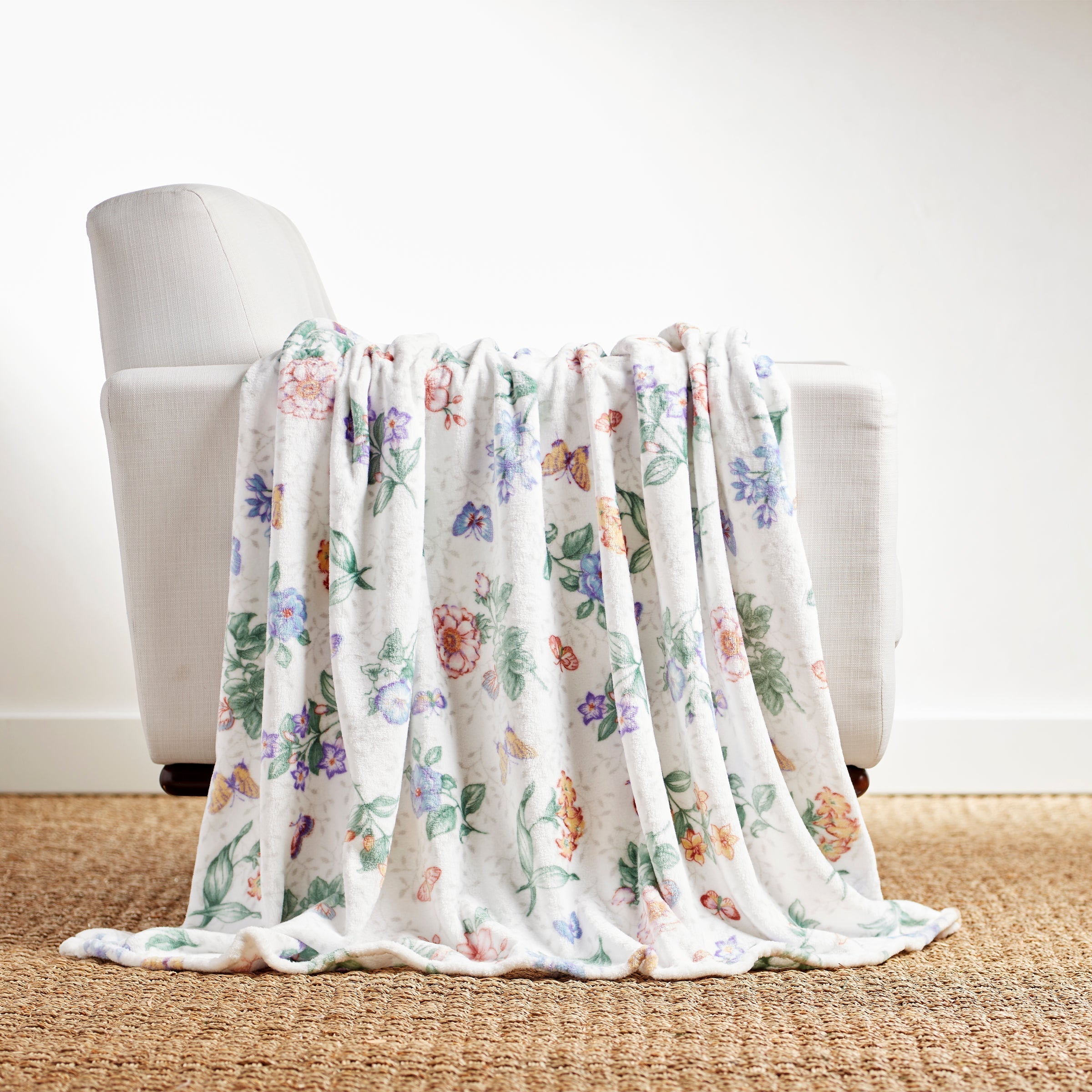 Lenox Premium Butterfly Meadow Throw Blanket - Image 5