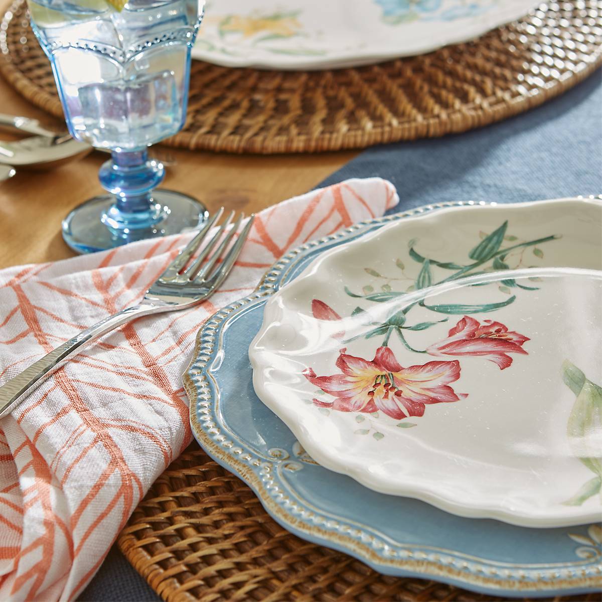 Lenox Premium Butterfly Meadow Melamine Accent Plates, Set of 4 - Image 4