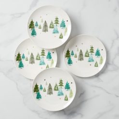 Lenox Premium Balsam Lane Accent Plates, Set of 4