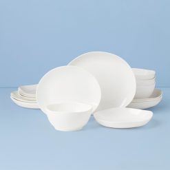 Lenox Premium Studio 1414 Curve 16-Piece Dinnerware Set