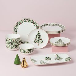 Alternative view of Lenox Premium Evergreen Cereal Bowls, Set of 4