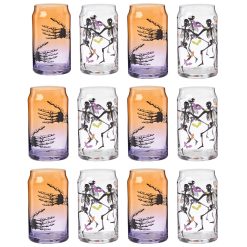Lenox Premium Halloween Can Cooler Glasses, Set of 12