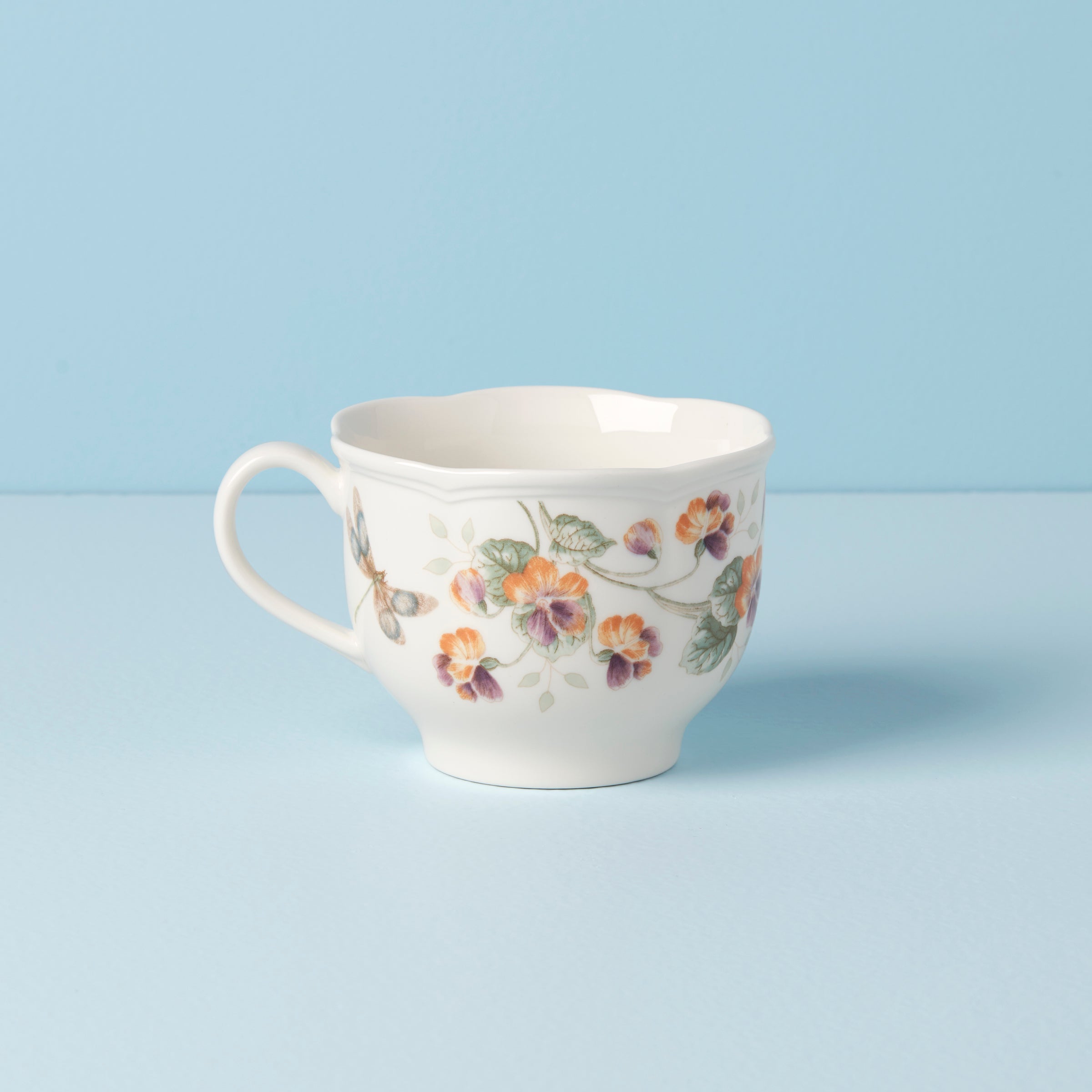 Lenox Premium Butterfly Meadow Latte Mugs, Set of 2 - Image 3