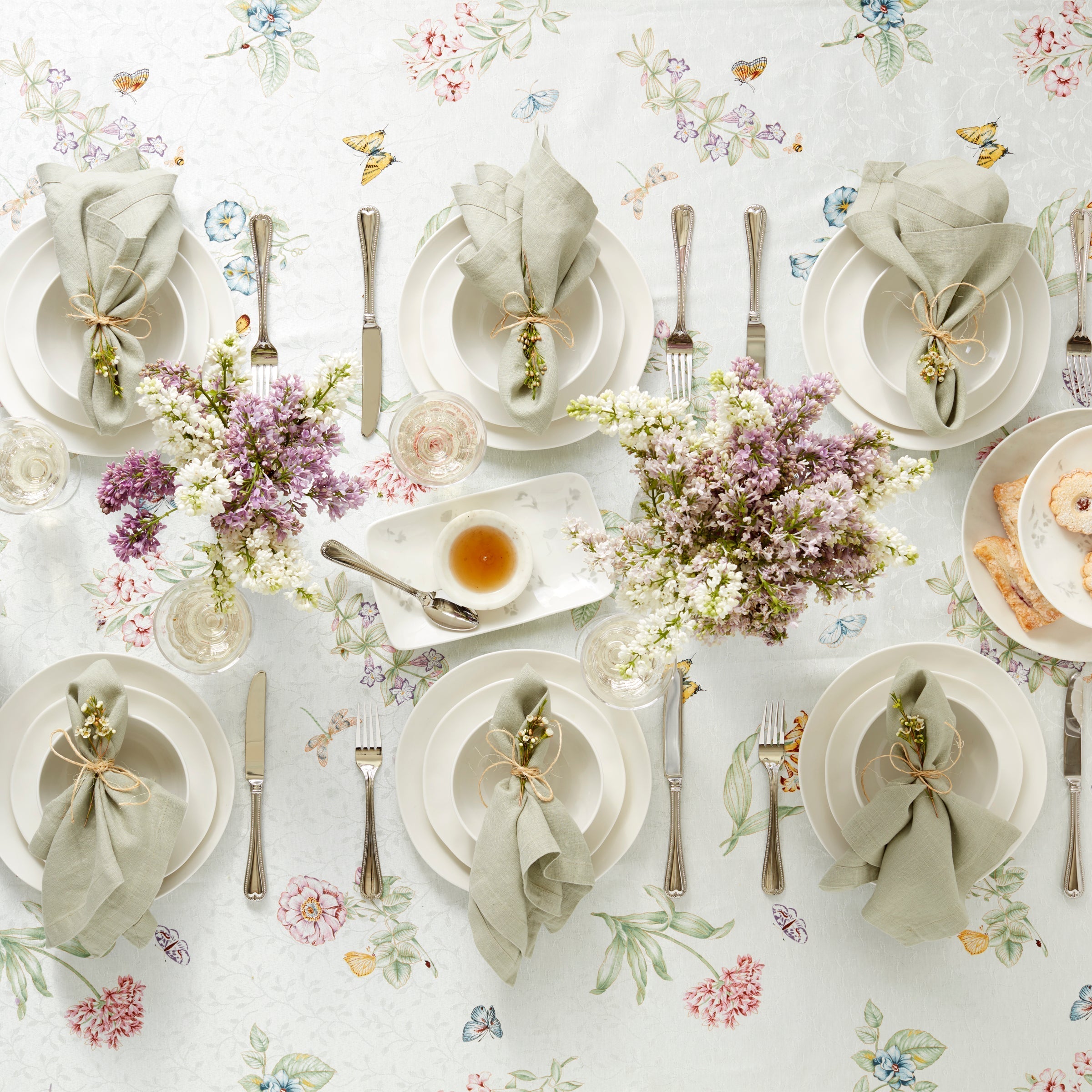 Lenox Premium Bay Colors White Accent Plates, Set of 4 - Image 2