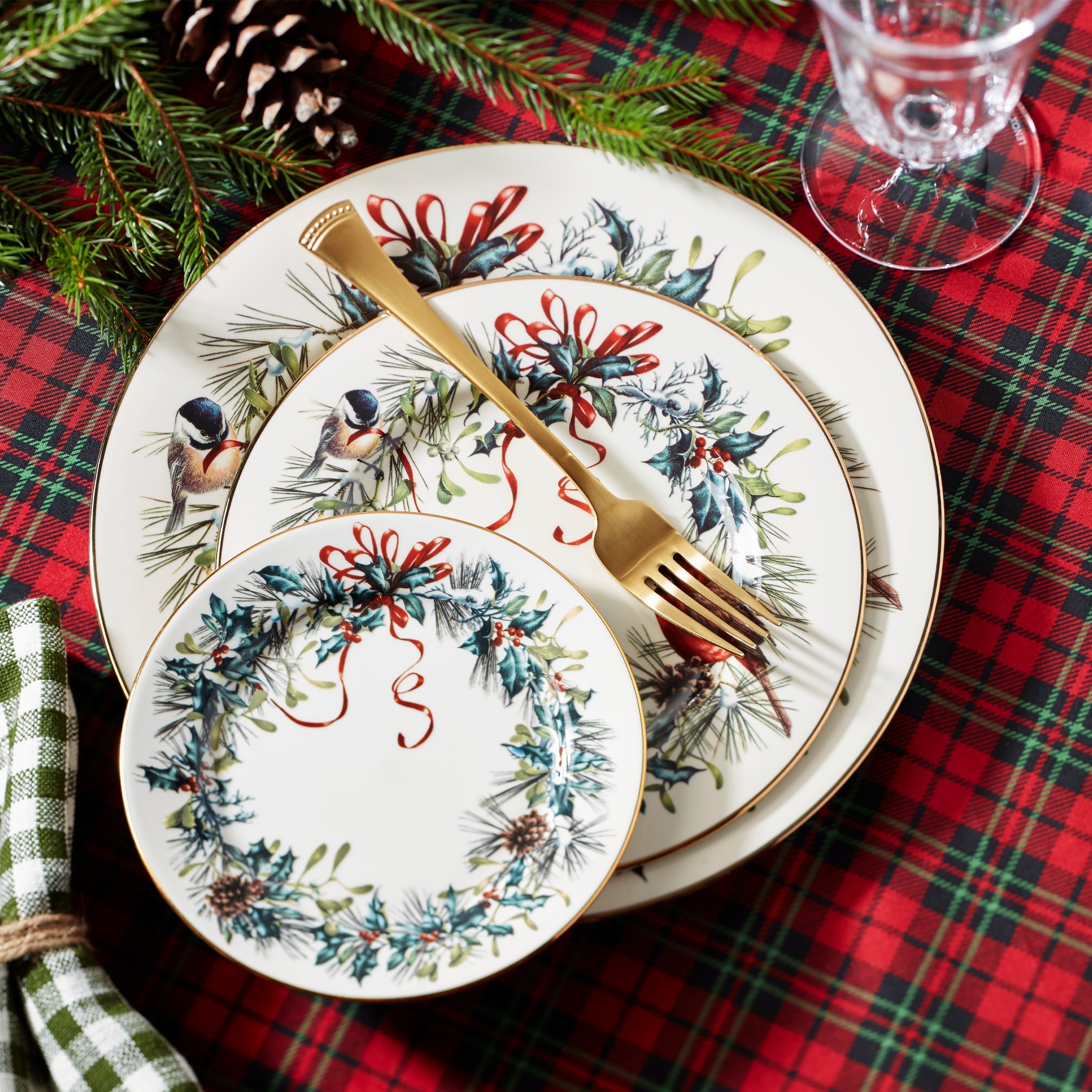 Lenox Premium Winter Greetings Salad Plate - Image 5