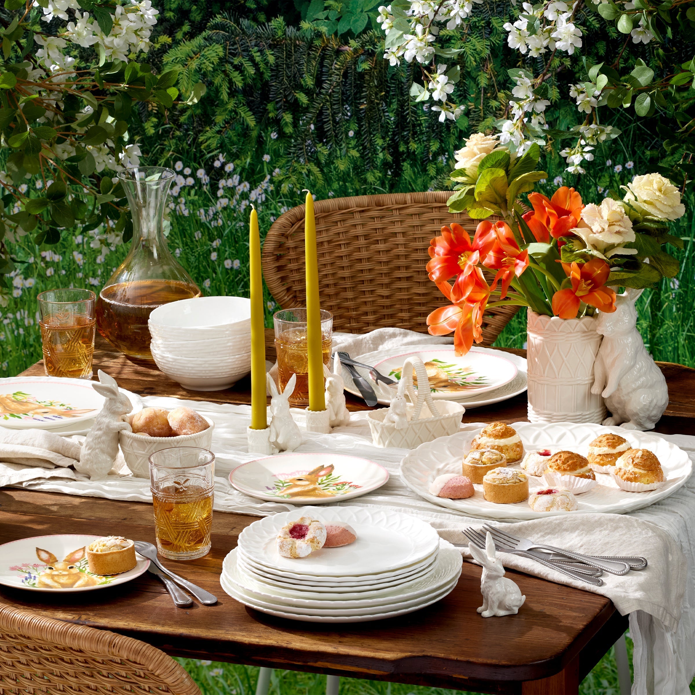Lenox Premium Wicker Creek 12-Piece Dinnerware Set - Image 5