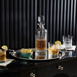 Alternative view of Lenox Premium Gallery Oval Silverplate Tray with Handles
