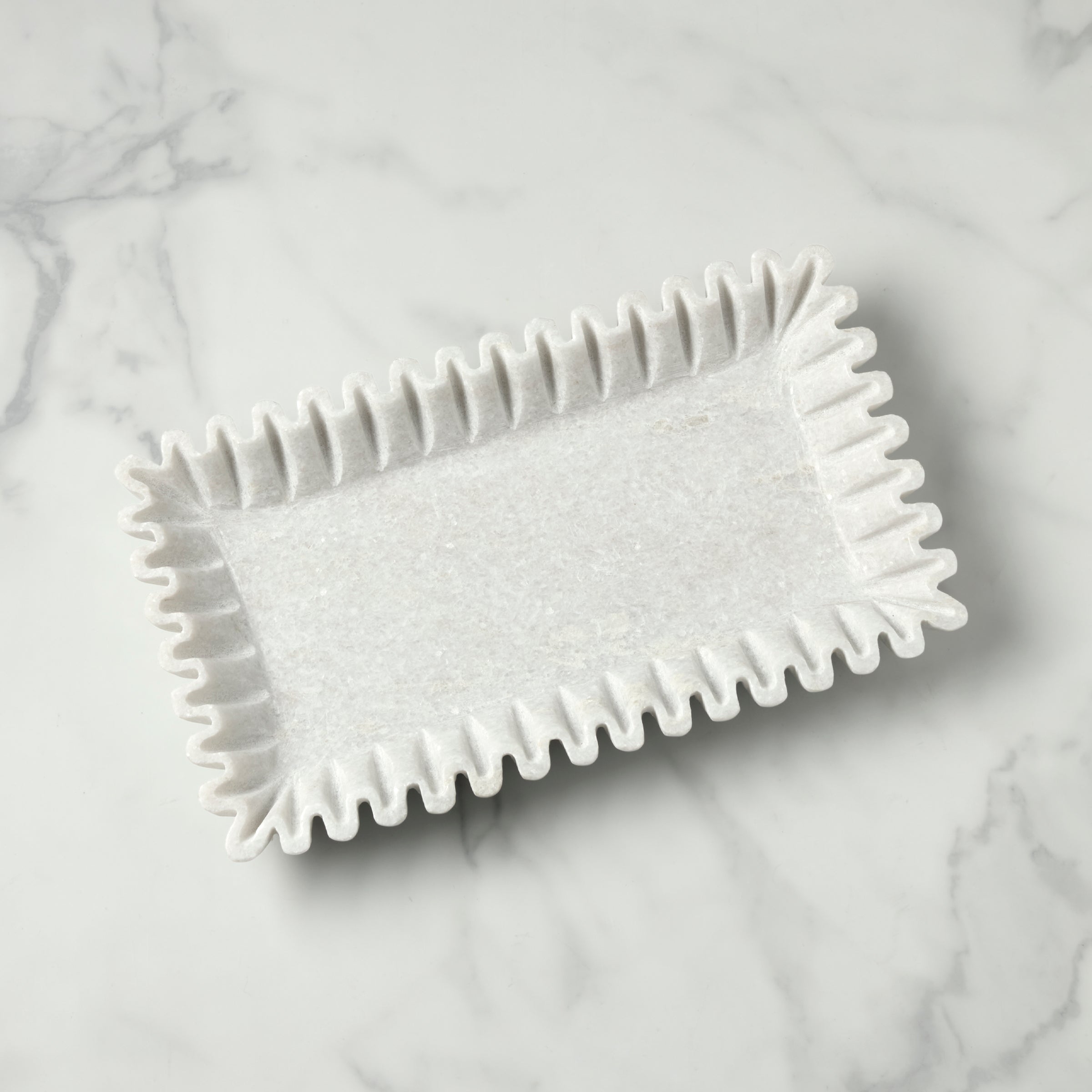 Lenox Premium Waterloo Wavy Marble Platter