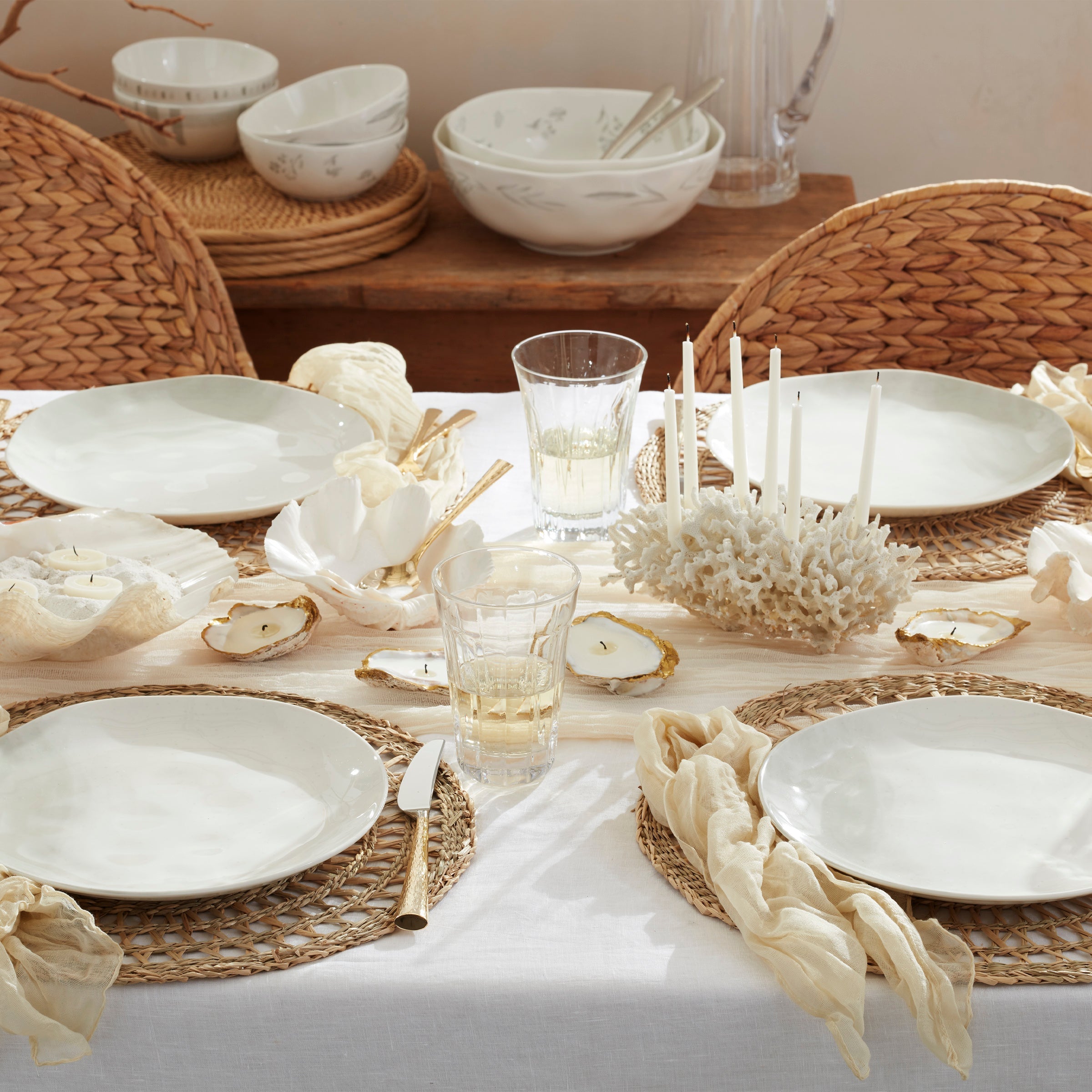 Lenox Premium Oyster Bay 12-Piece Dinnerware Set - Image 12
