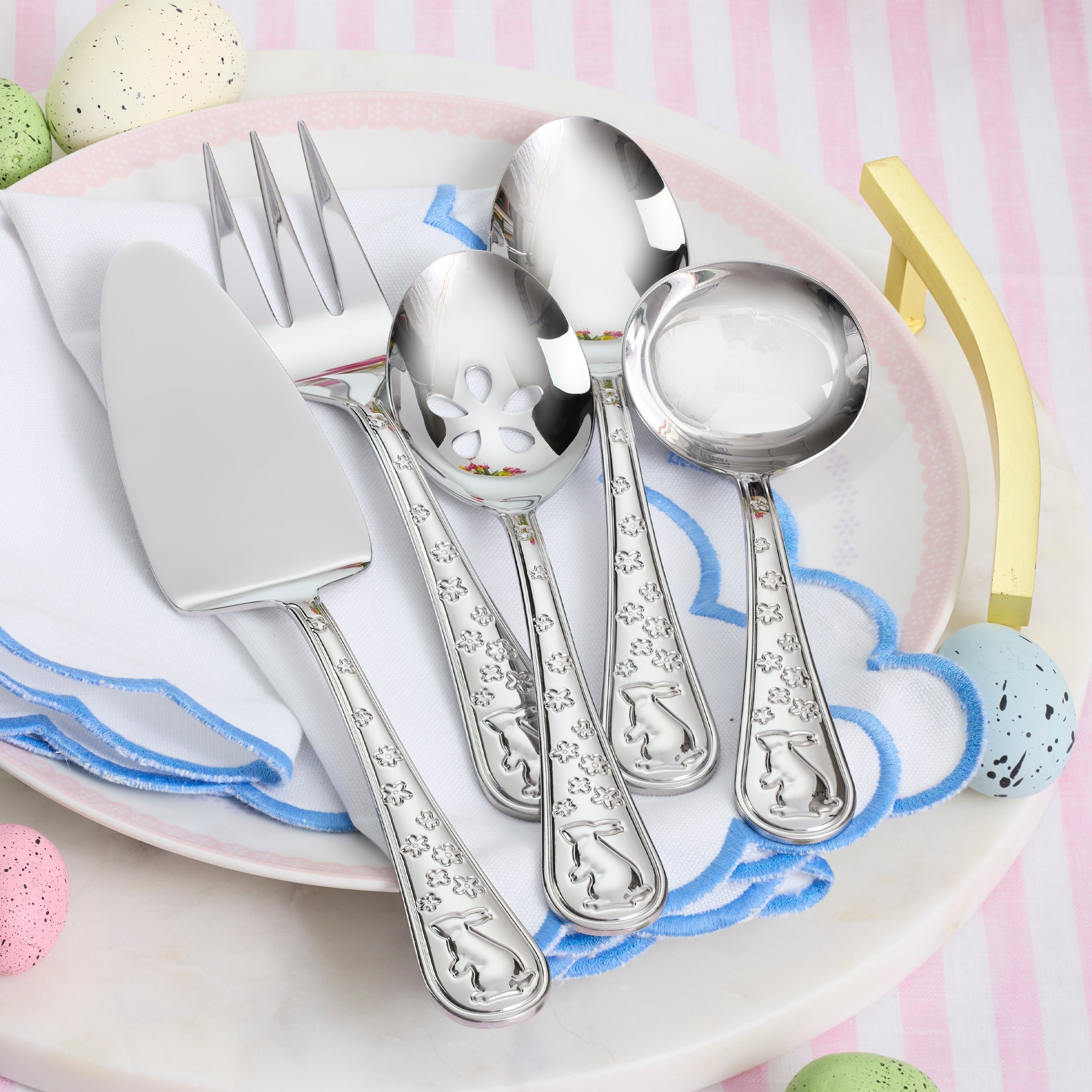 Lenox Premium Bunny Hop 5-Piece Hostess Set - Image 3
