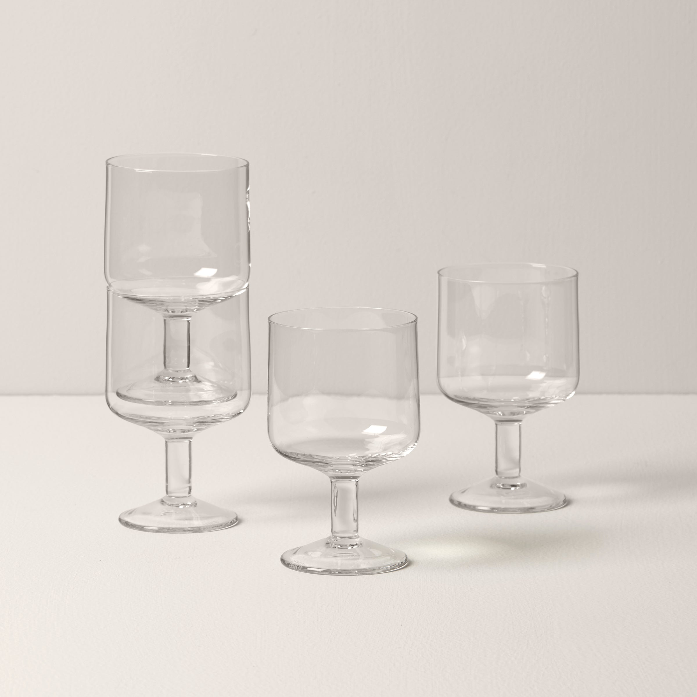 Lenox Premium Tuscany Classics Stackable Wine Glasses, Set of 4