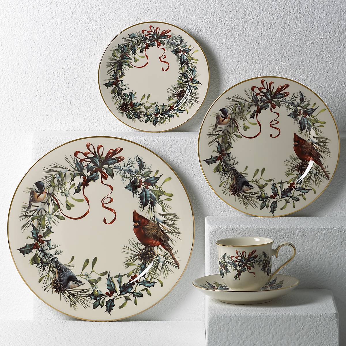 Lenox Premium Winter Greetings 5-Piece Place Setting - Image 8