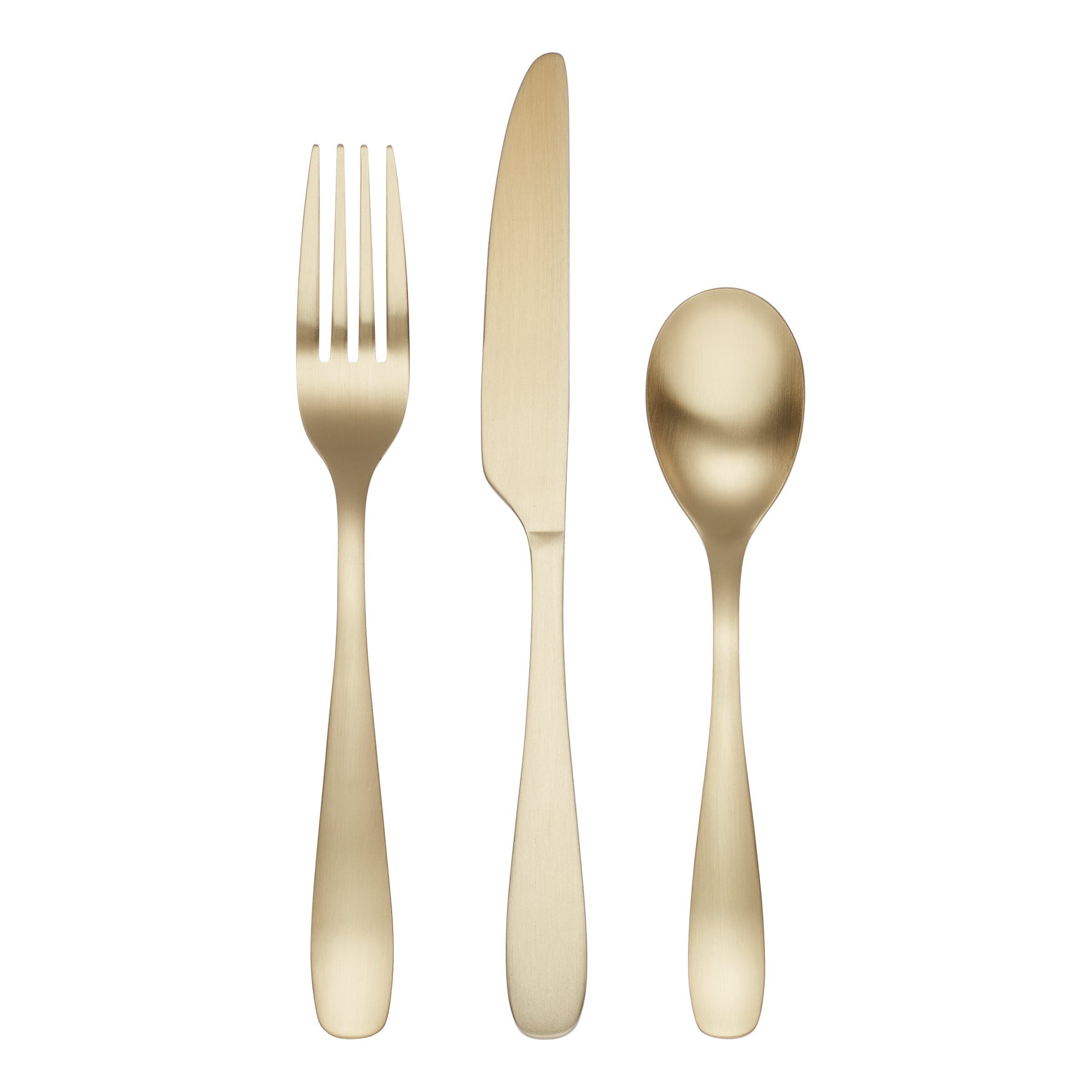 Lenox Premium Eliana Champagne Satin 12-Piece Flatware Set