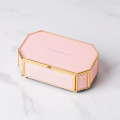 Lenox Premium I Treasure You Pink Jewelry Box