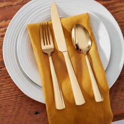 Alternative view of Lenox Premium Aptitude Champagne Satin 20-Piece Flatware Set