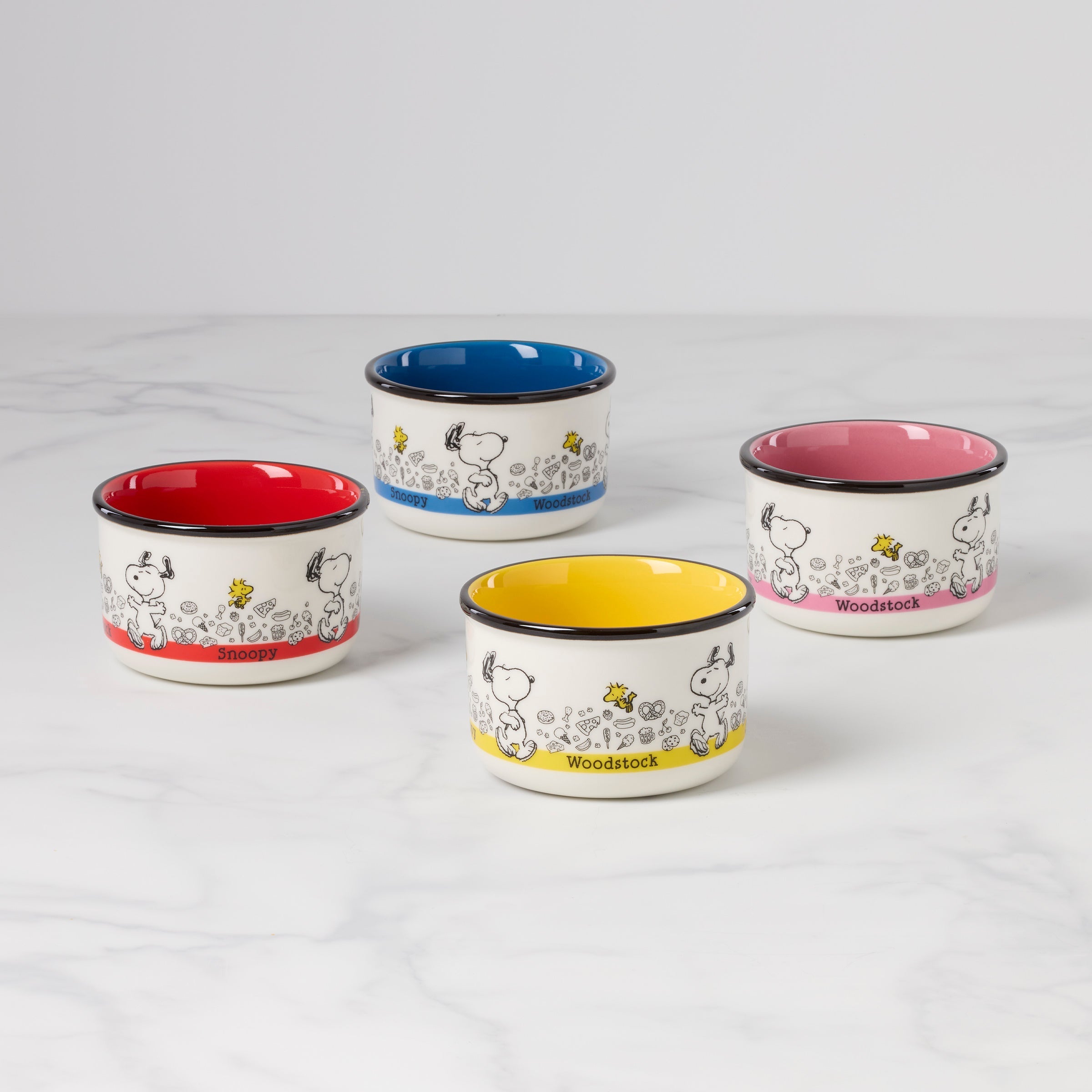 Lenox Premium Chef Snoopy Snack Bowls, Set of 4