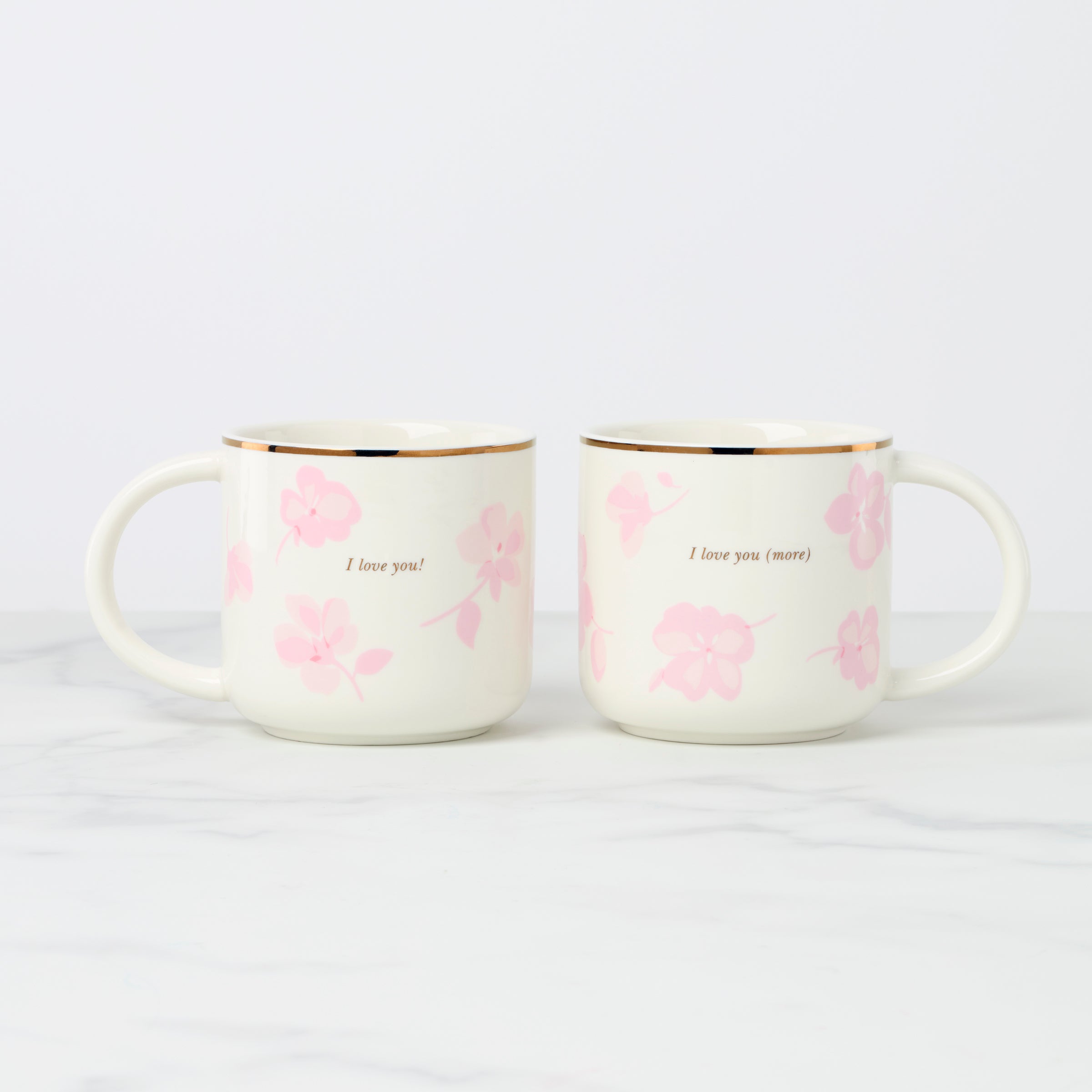 Lenox Premium Spring Pansies Mugs, Set of 2