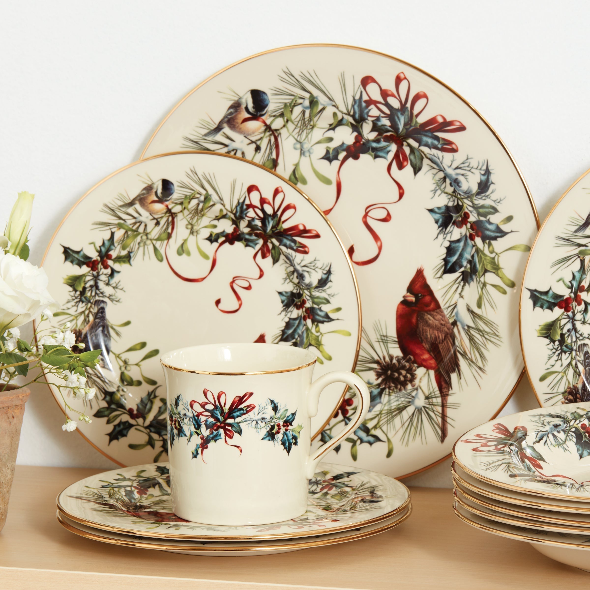 Lenox Premium Winter Greetings Salad Plates, Set of 4 - Image 8