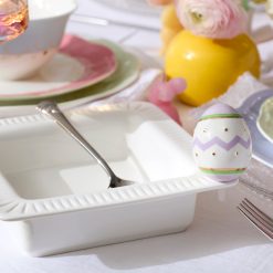 Alternative view of Lenox Premium Profile Poppers Square Bowl & Easter Egg Set