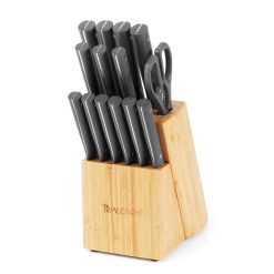 Lenox Premium Harvest Slate 15-Piece Cutlery Block Set