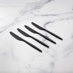 Alternative view of Lenox Premium Gaze Black Satin Spreaders, Set of 4