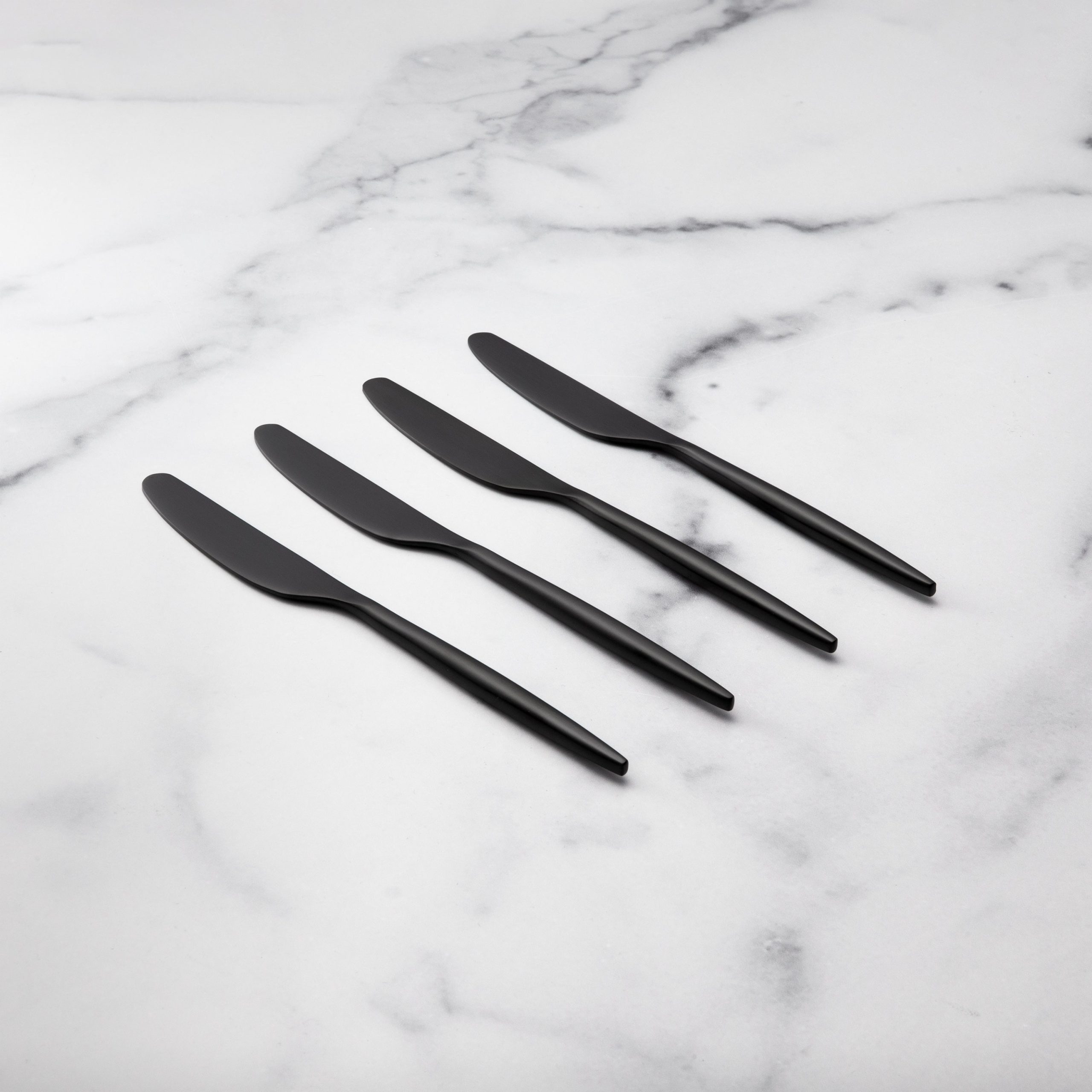 Lenox Premium Gaze Black Satin Spreaders, Set of 4 - Image 2