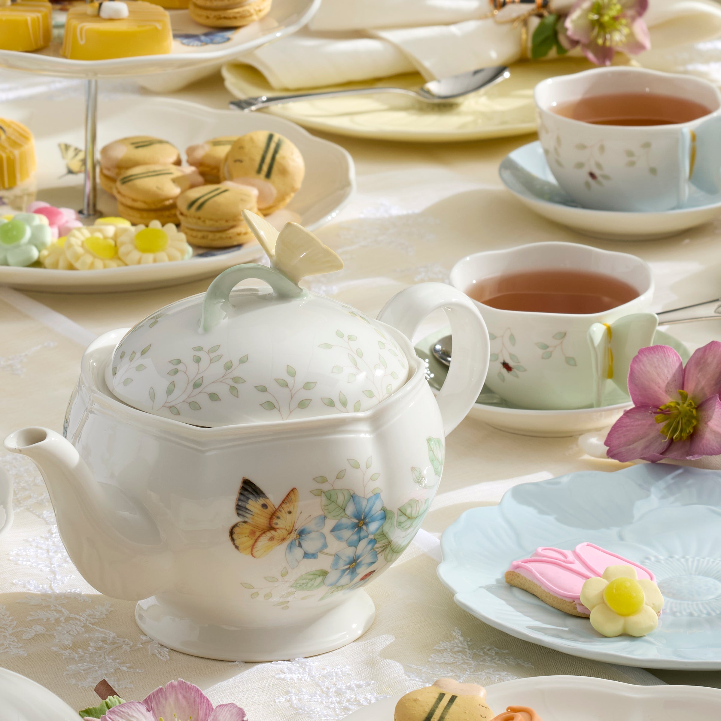 Lenox Premium Butterfly Meadow Teapot - Image 5