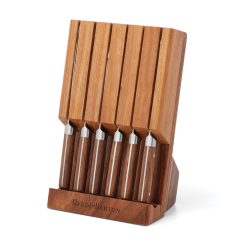 Lenox Premium Asher 7-Piece Cutlery Block Set