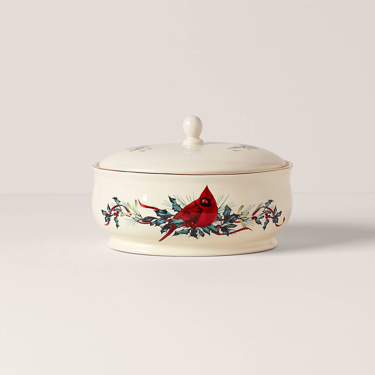 Lenox Premium Winter Greetings Covered Dish