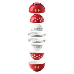 Alternative view of Lenox Premium Disney 8-Piece Nesting Dinnerware Set