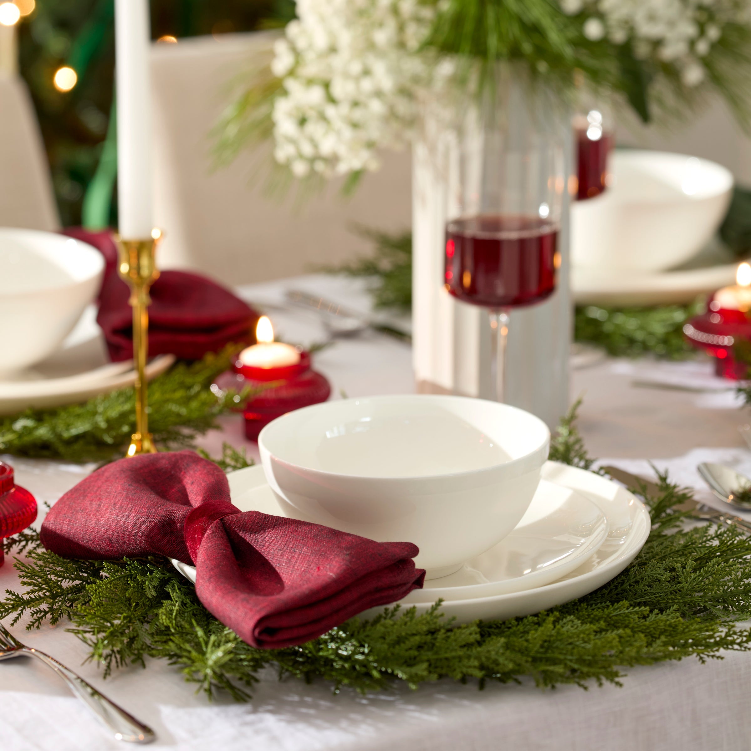 Lenox Premium Studio 1414 Coupe 24-Piece Dinnerware Set - Image 11
