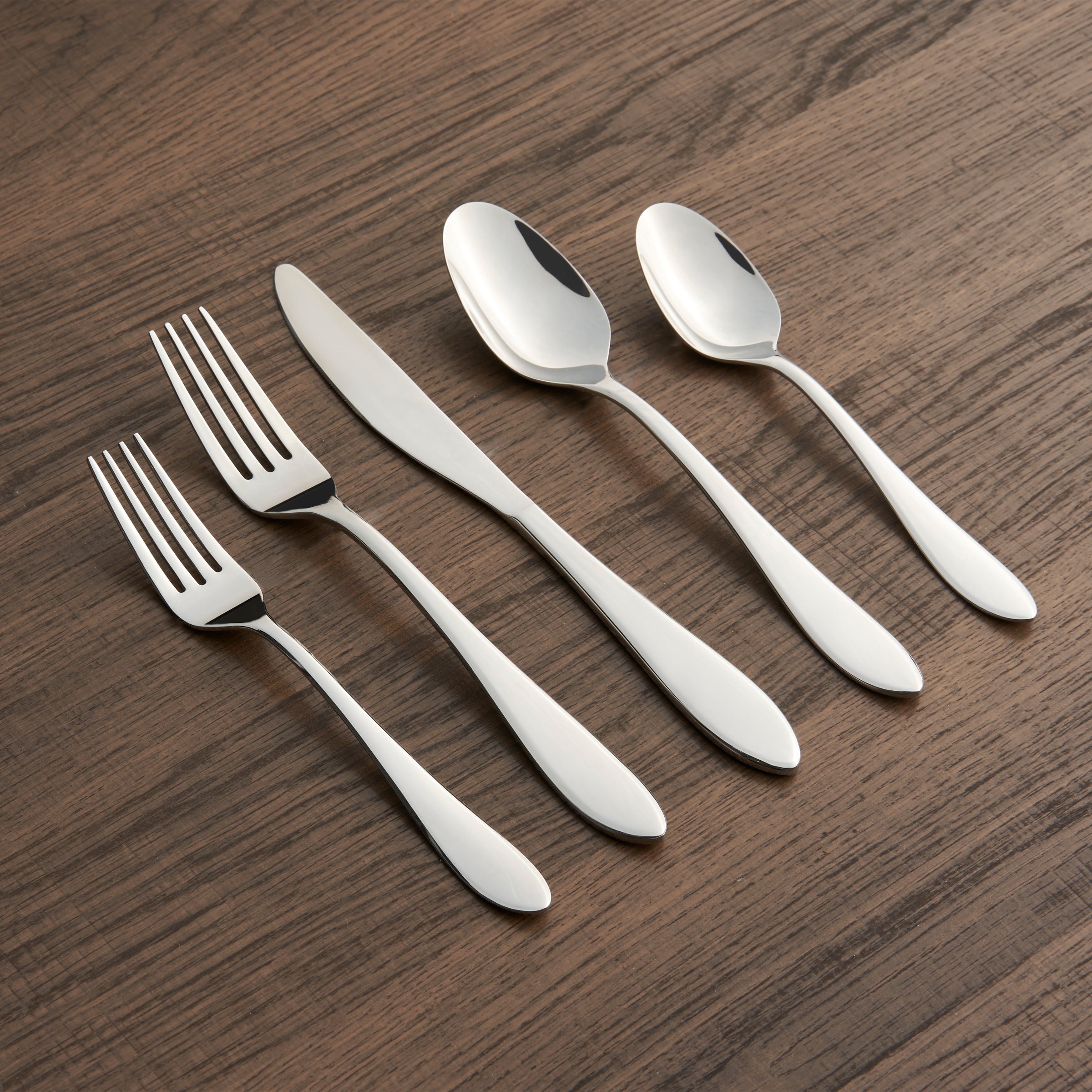 Lenox Premium Delia 72-Piece Flatware Set - Image 3