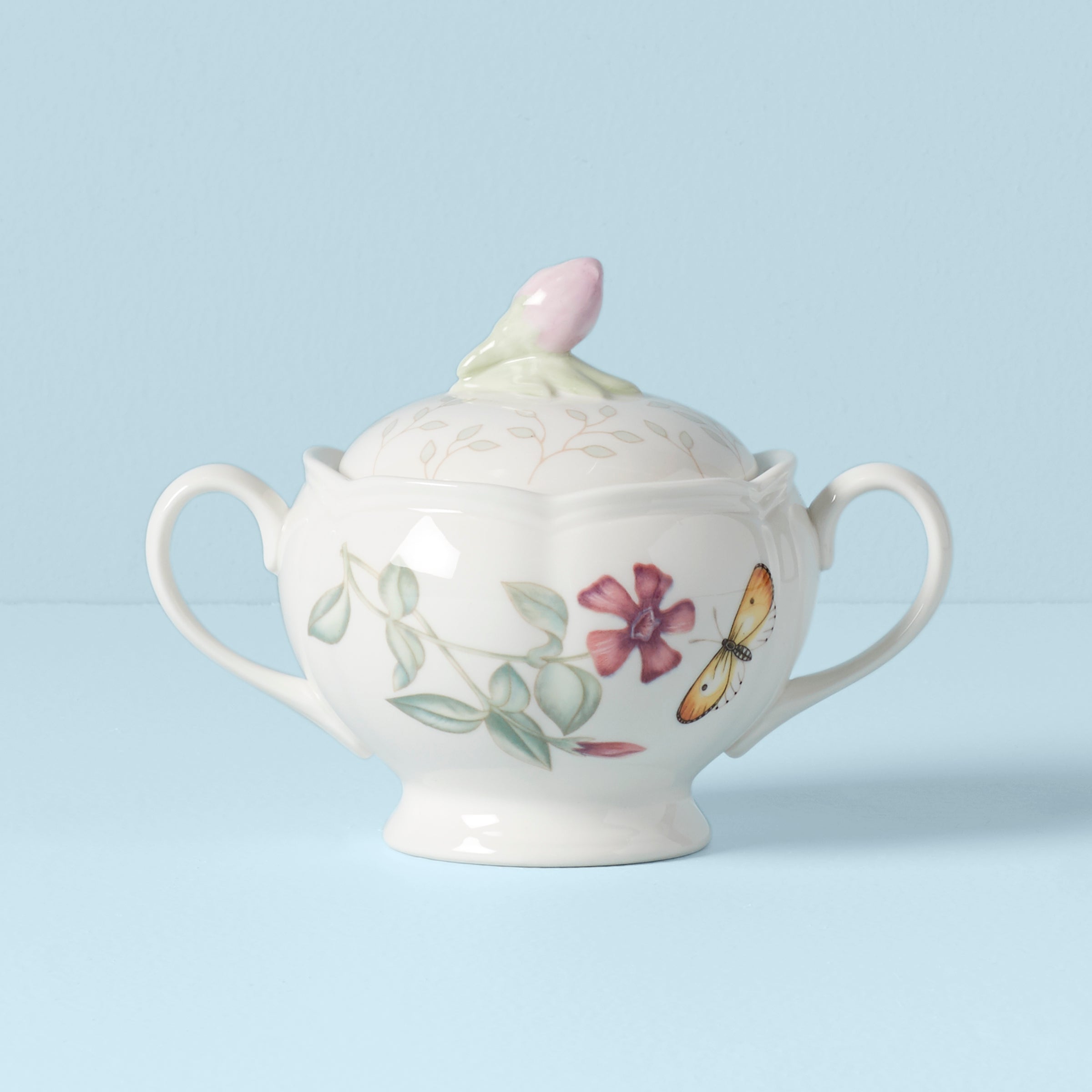 Lenox Premium Butterfly Meadow Sugar Bowl