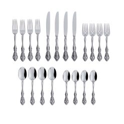 Alternative view of Lenox Premium Michelangelo 20-Piece Flatware Set