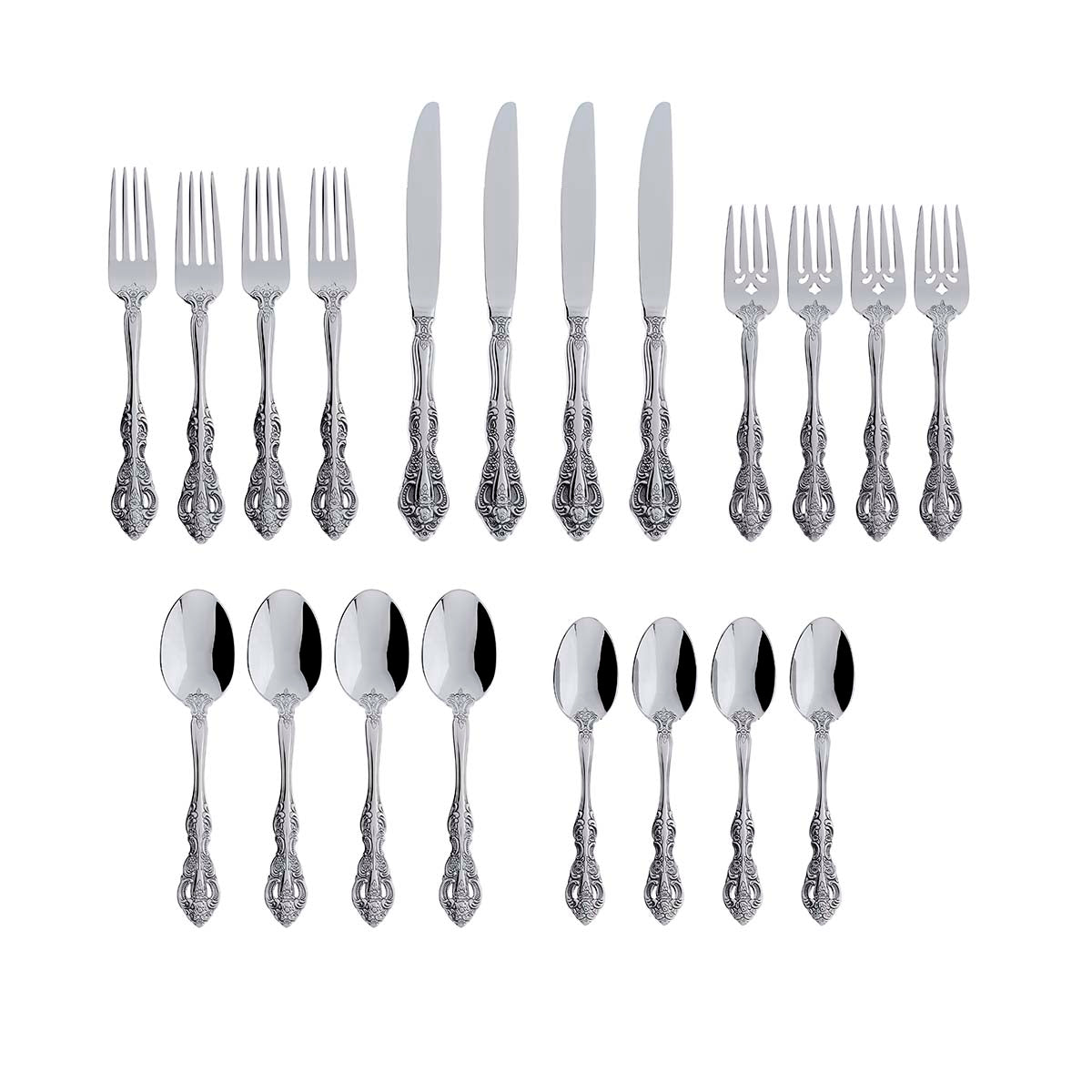 Lenox Premium Michelangelo 20-Piece Flatware Set - Image 2