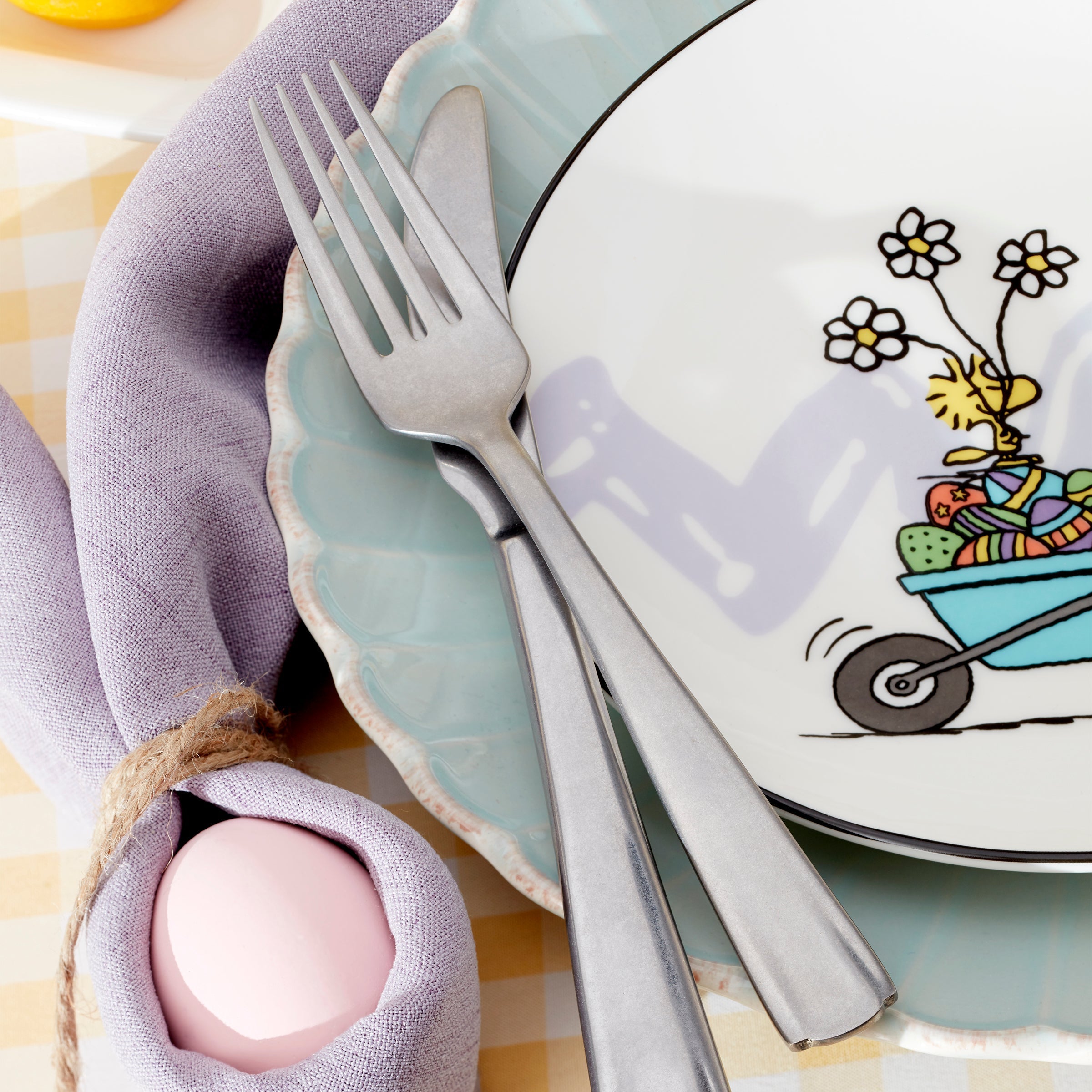 Lenox Premium Snoopy Easter Accent Plates, Set of 4 - Image 8