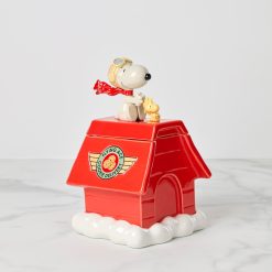 Lenox Premium Chef Snoopy Figural Cookie Jar