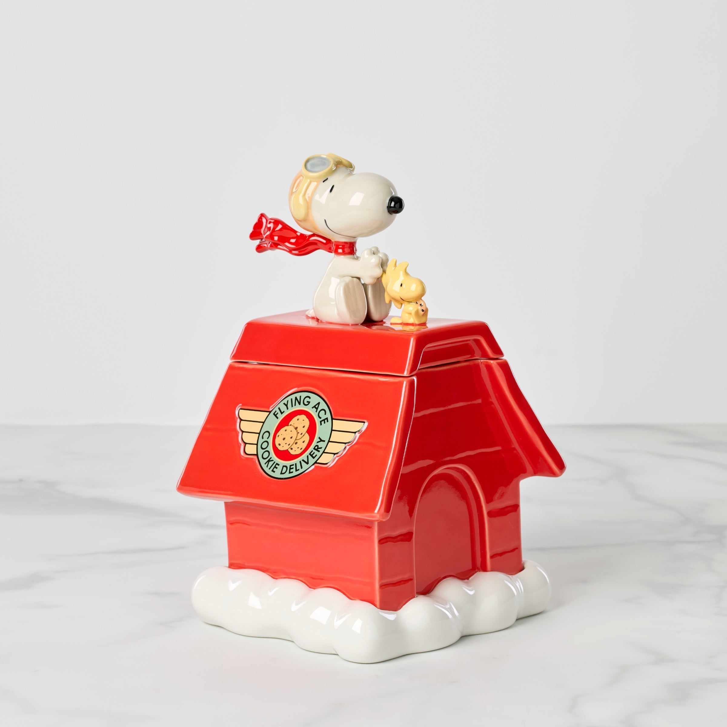 Lenox Premium Chef Snoopy Figural Cookie Jar