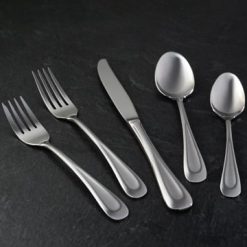 Alternative view of Lenox Premium Satin Sand Dune Dinner Forks, Set of 4