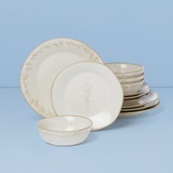 Lenox Premium Homespun 12-Piece Dinnerware Set
