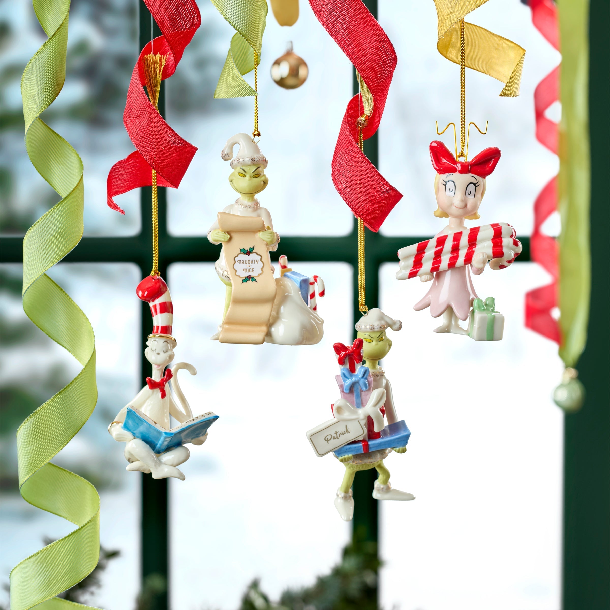 Lenox Premium Personalized Grinch Ornament - Image 2